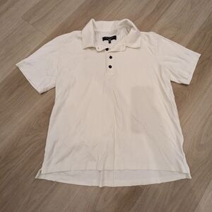 Rag & Bone Off White Polo Size M